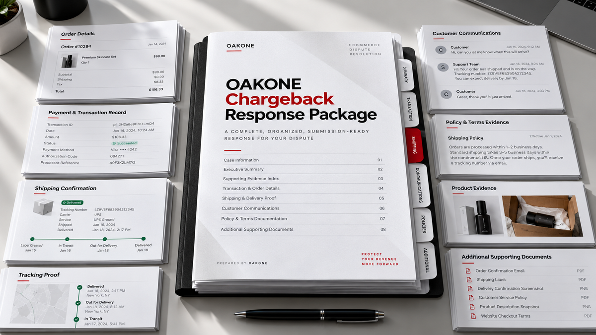 OAKONE Chargeback Rescue